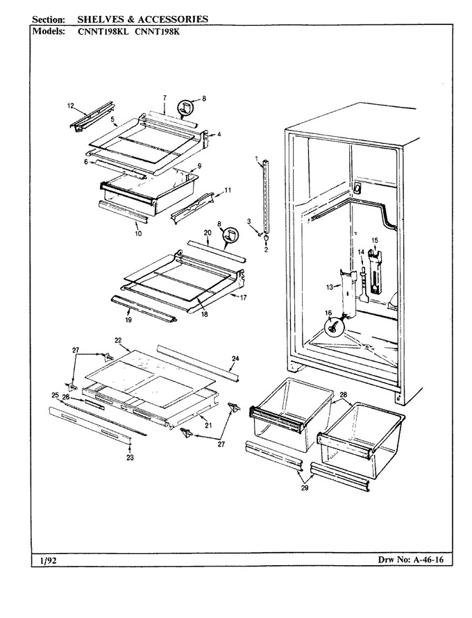 Diagram for CNNT198KA (BOM: BF51C)