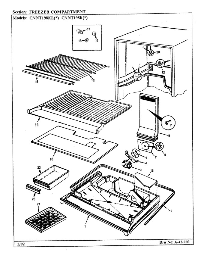 Diagram for CNNT198KA (BOM: CF66A)