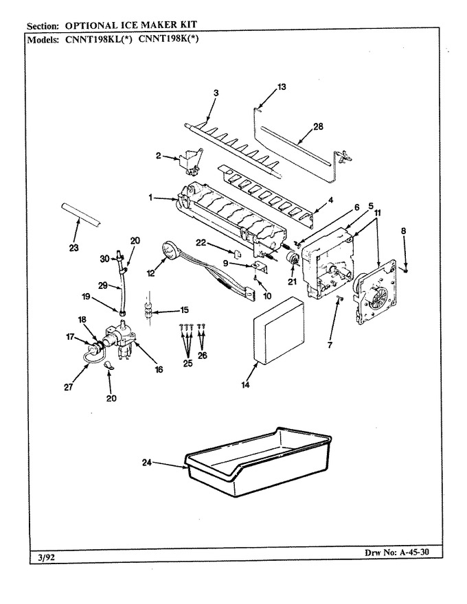 Diagram for CNNT198KA (BOM: CF66A)