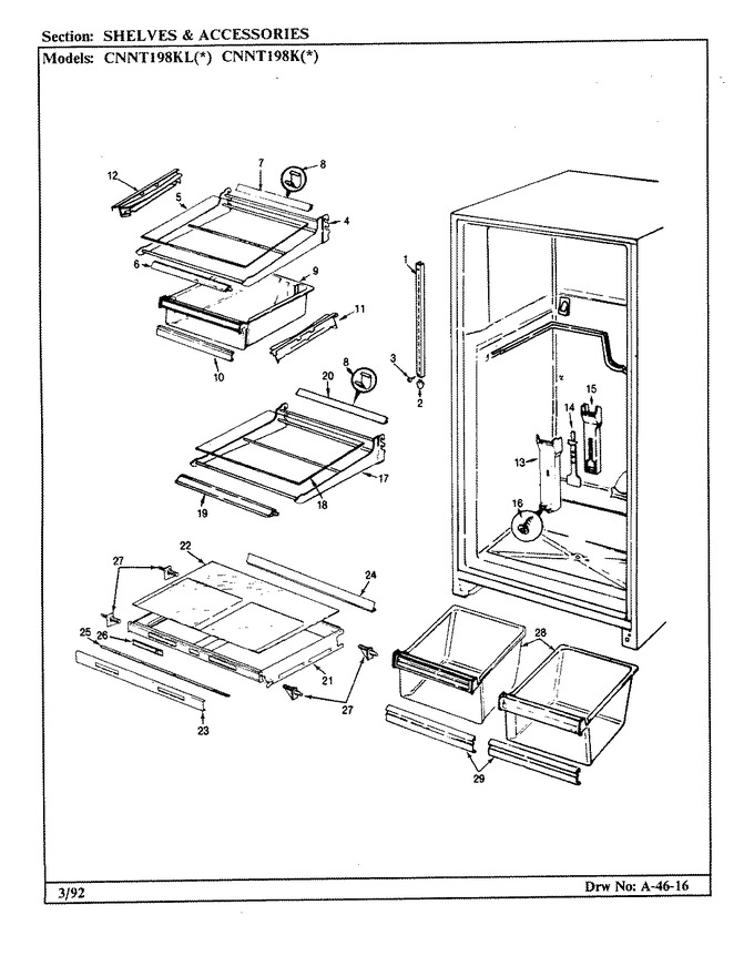 Diagram for CNNT198KA (BOM: CF66A)