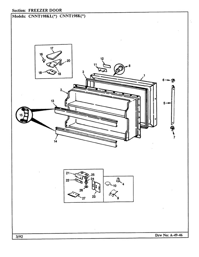 Diagram for CNNT198KA (BOM: CF66A)
