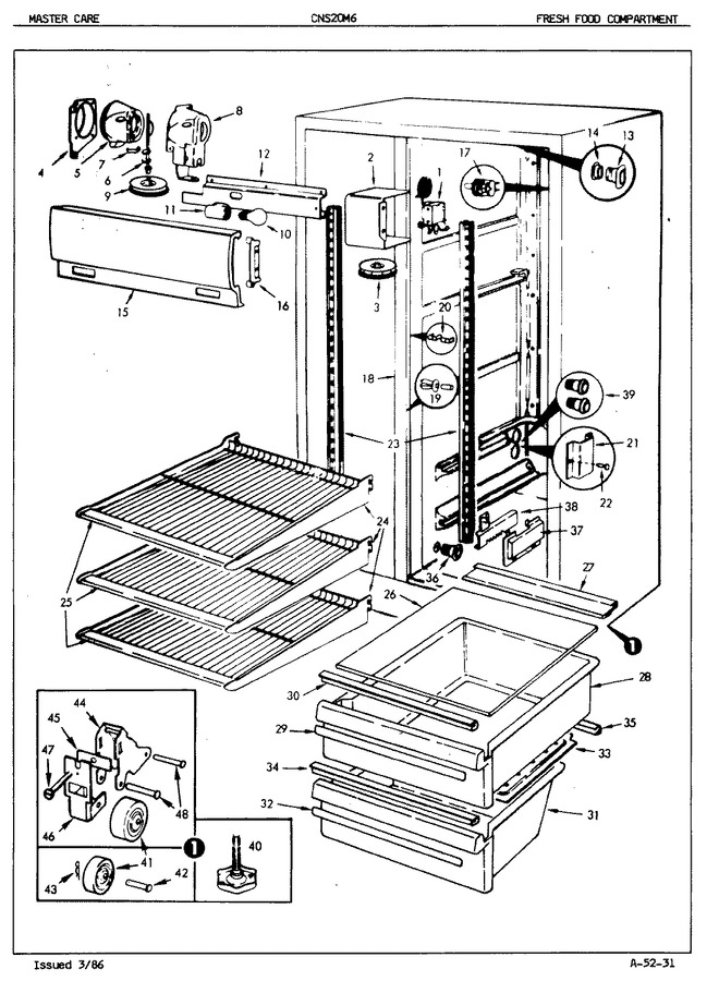 Diagram for CNS20M6A (BOM: 5M62B)