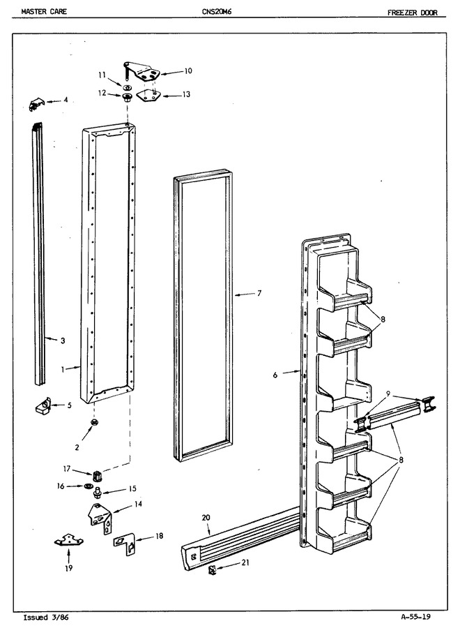 Diagram for CNS20M6A (BOM: 5M62B)