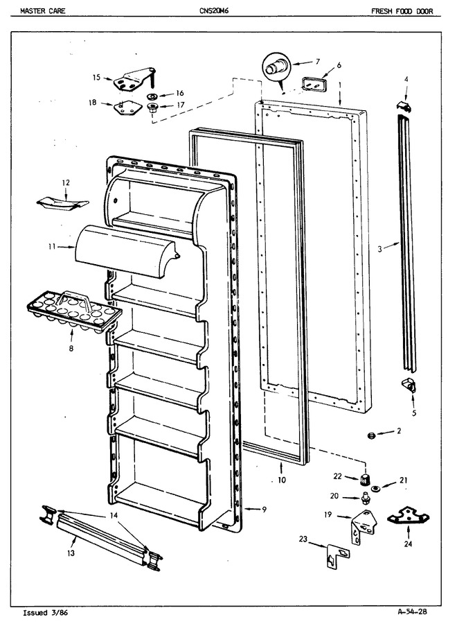 Diagram for CNS20M6A (BOM: 5M62B)