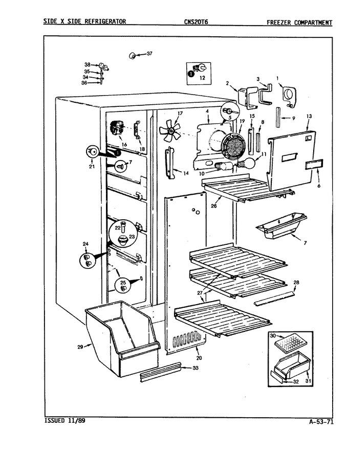 Diagram for CNS20T6A (BOM: 8L05A)