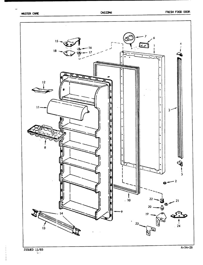 Diagram for CNS22M6 (BOM: 5M63B)