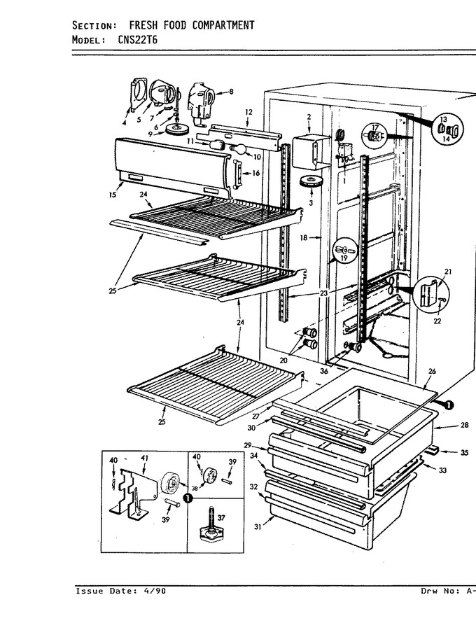 Diagram for CNS22T6H (BOM: 8L06A)