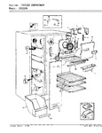 Diagram for 01 - Freezer Compartment