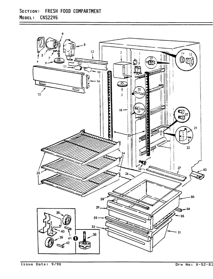Diagram for CNS22V6A (BOM: AR20A)