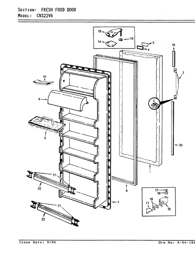 Diagram for CNS22V6A (BOM: AR20A)