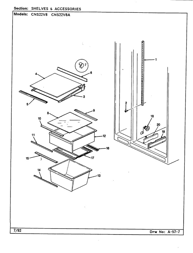 Diagram for CNS22V8 (BOM: BR16A)
