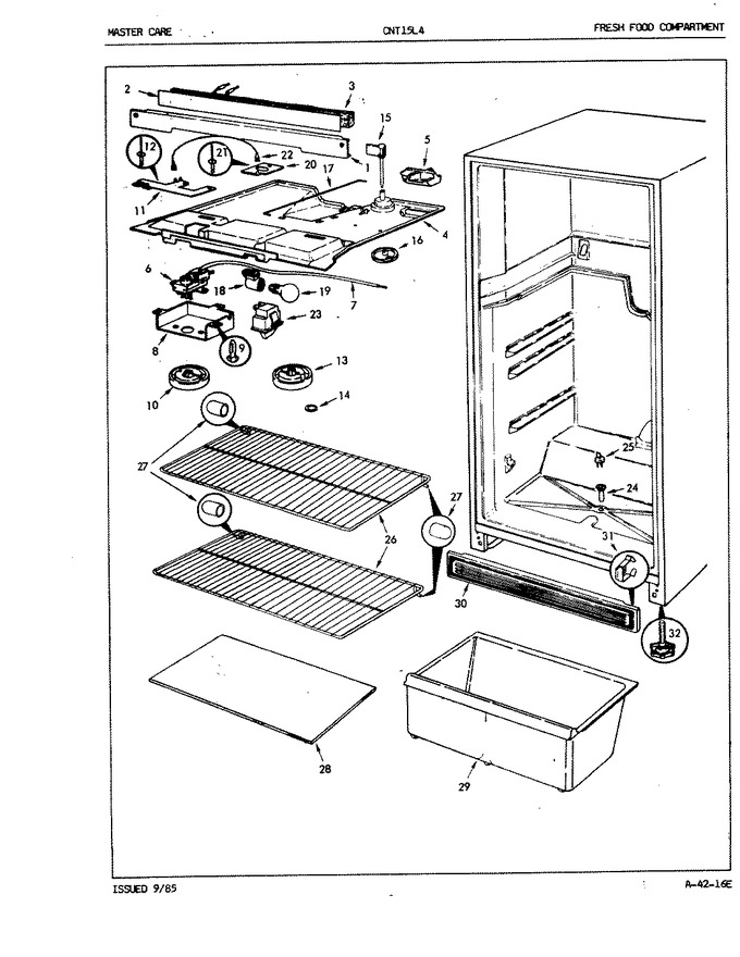 Diagram for CNT15L4 (BOM: 5A48A)