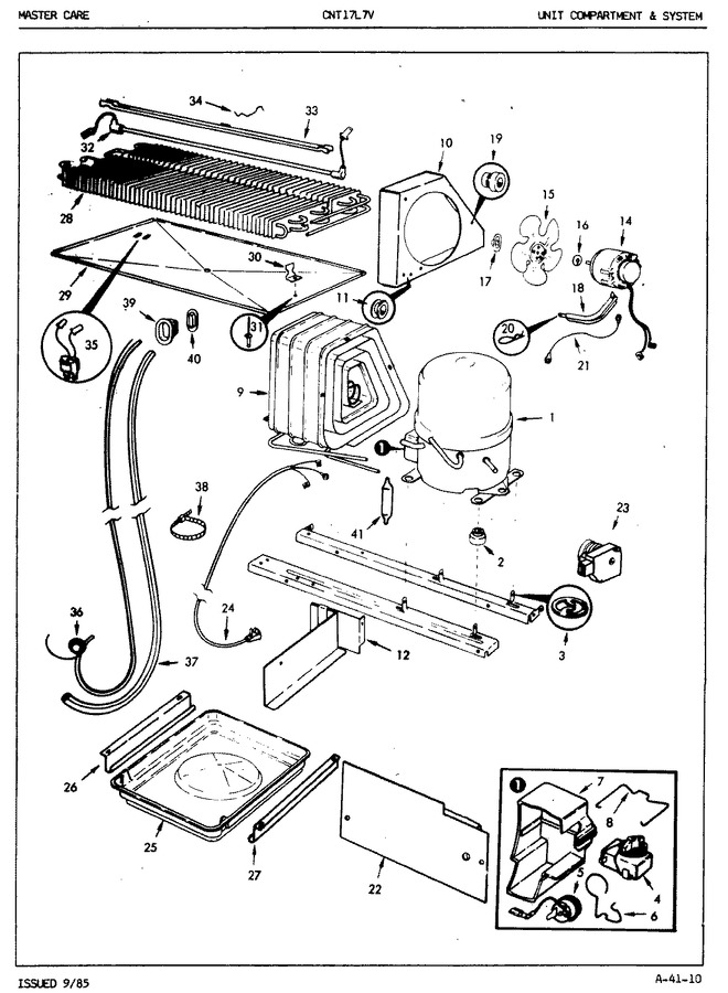 Diagram for CNT17L7A (BOM: 5A42A)