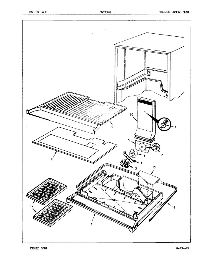 Diagram for CNT15M4A (BOM: 5A49B)