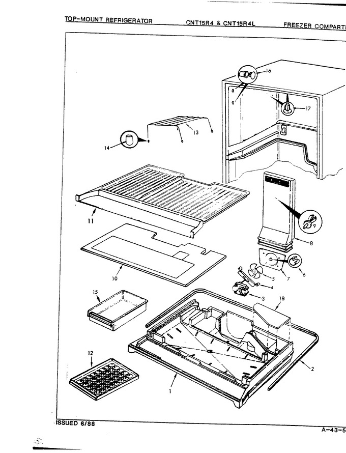 Diagram for CNT15R4LA (BOM: 8A01B)