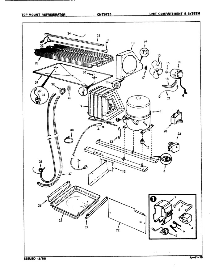 Diagram for CNT15T5A (BOM: 8A13A)