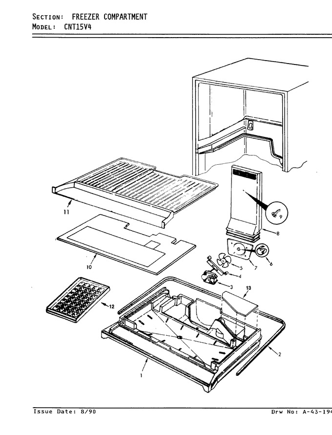 Diagram for CNT15V4A (BOM: AC11A)