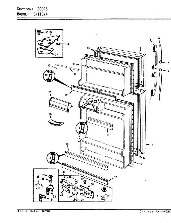 Diagram for CNT15V4A (BOM: AC11A)