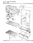 Diagram for 03 - Fresh Food Compartment