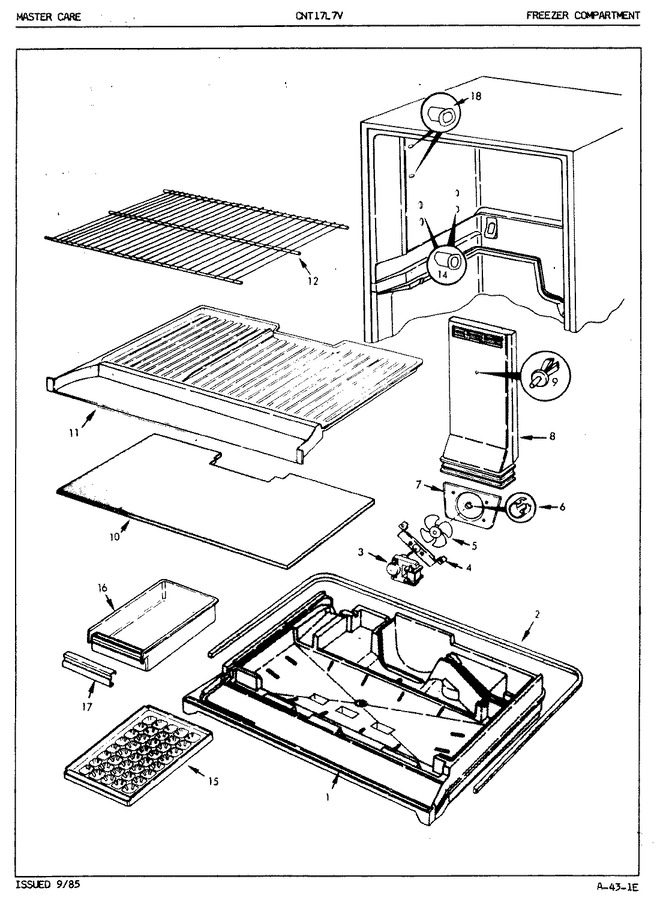 Diagram for CNT17L7A (BOM: 5A42A)