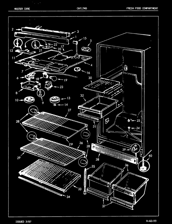 Diagram for CNT17M5A (BOM: 5D73B)