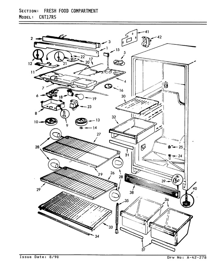 Diagram for CNT17R5A (BOM: 7A76B)