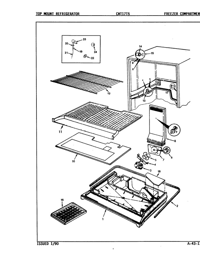Diagram for CNT17T5A (BOM: 9C46A)