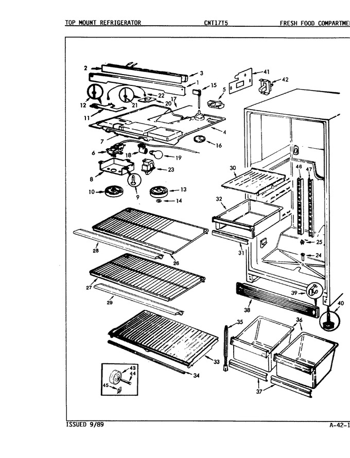 Diagram for CNT17T5A (BOM: 9C46A)