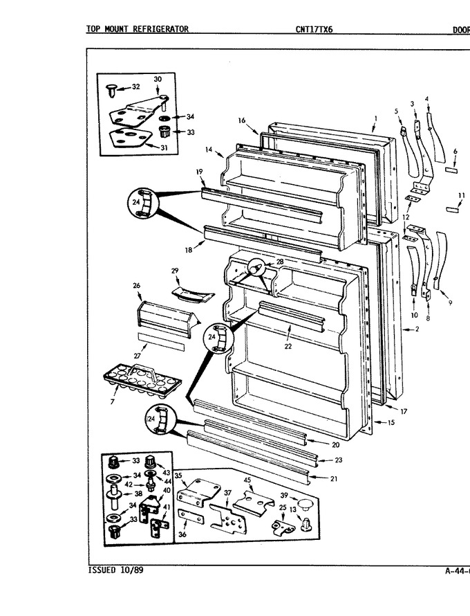 Diagram for CNT17TX6A (BOM: 8D13A)