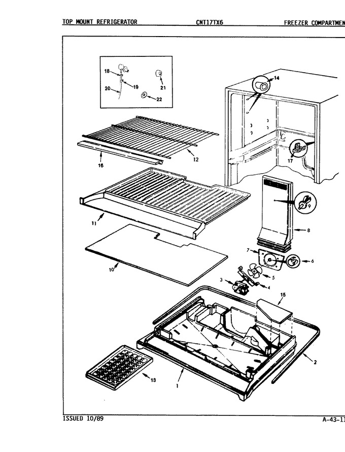 Diagram for CNT17TX6A (BOM: 8D13A)