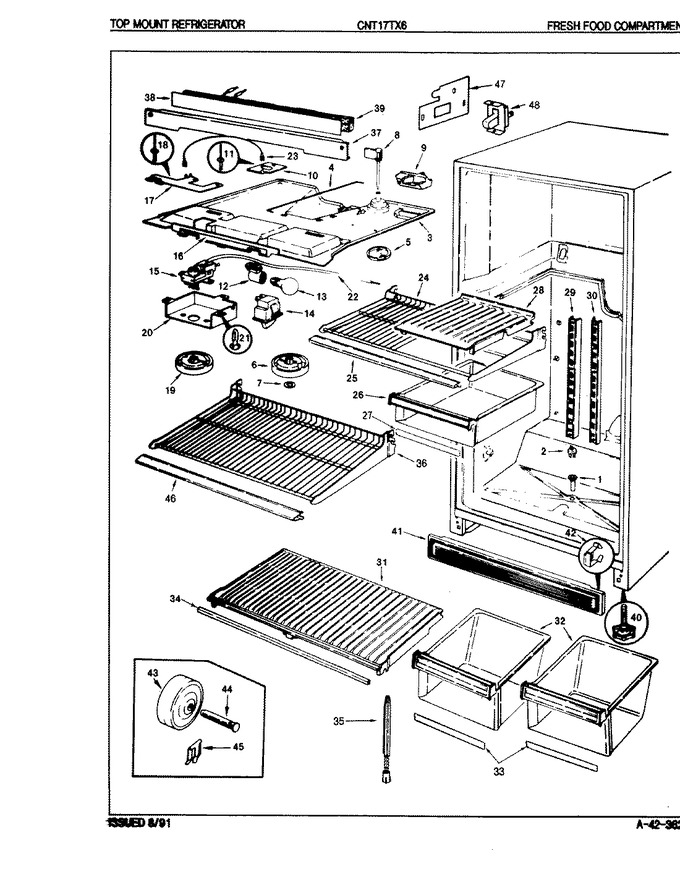 Diagram for CNT17TX6A (BOM: 8D13A)