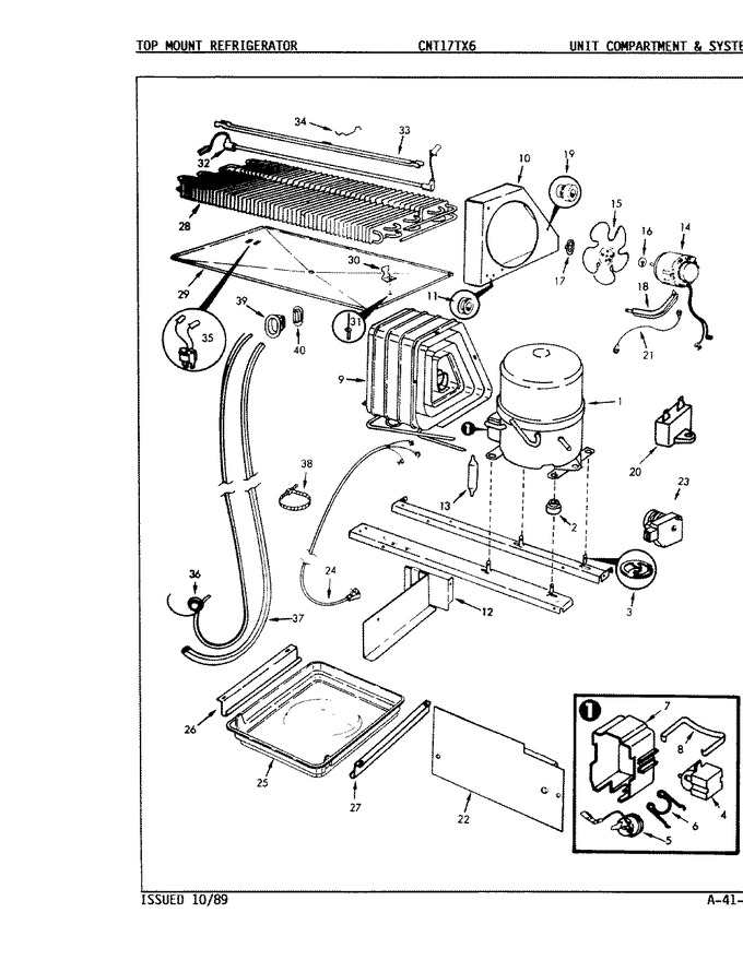 Diagram for CNT17TX6A (BOM: 8D13A)