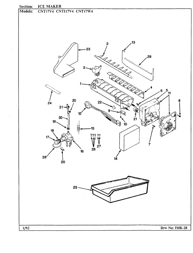 Diagram for CNTI17V4 (BOM: AC35A)
