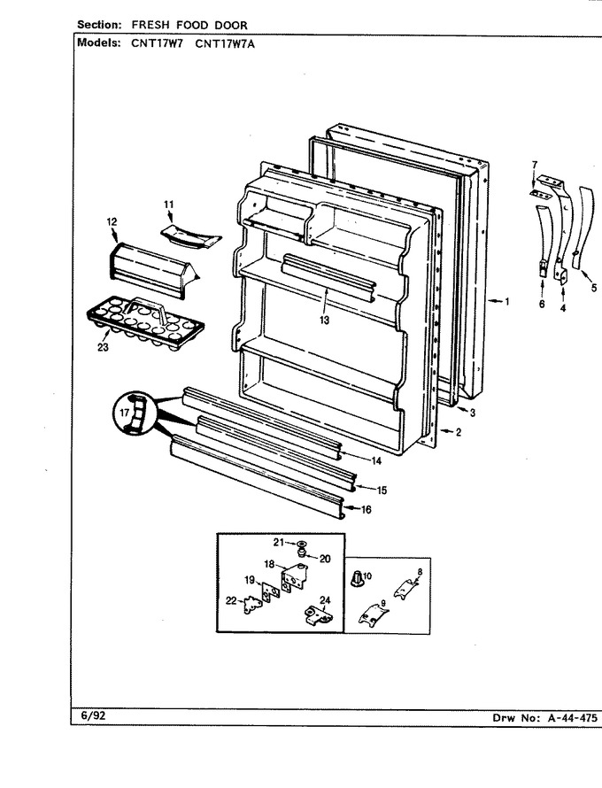 Diagram for CNT17W7A (BOM: CC37A)