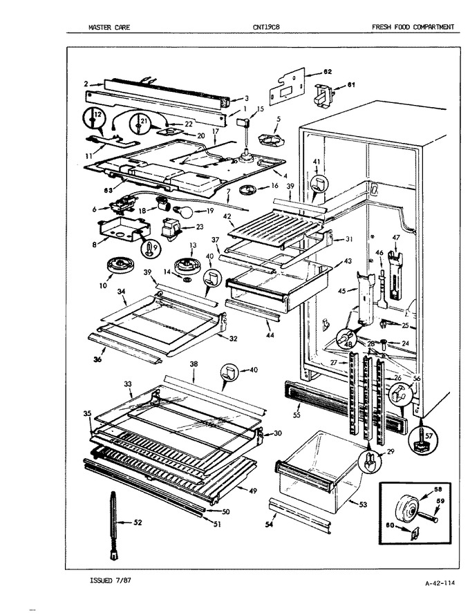 Diagram for CNT19C8A (BOM: 7A77A)