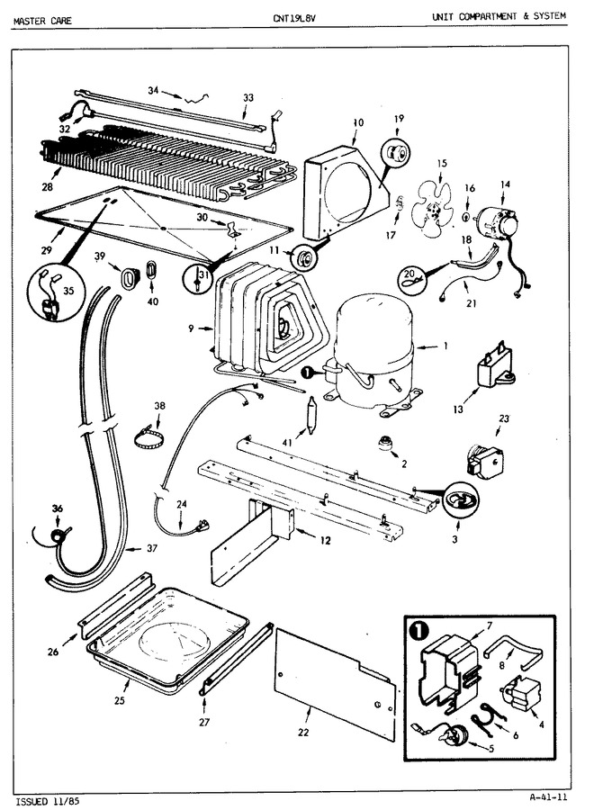 Diagram for CNT19L8A (BOM: 5A45B)