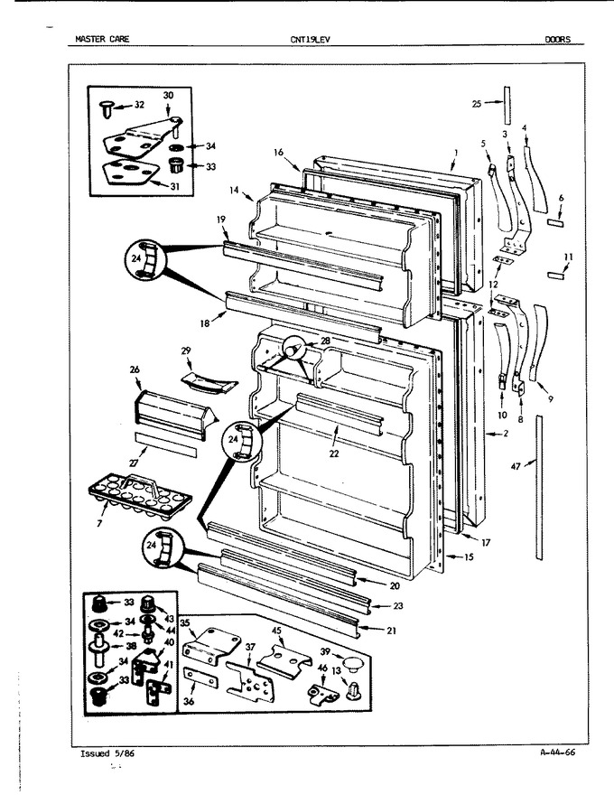 Diagram for CNT19LEVH (BOM: 5E52A)