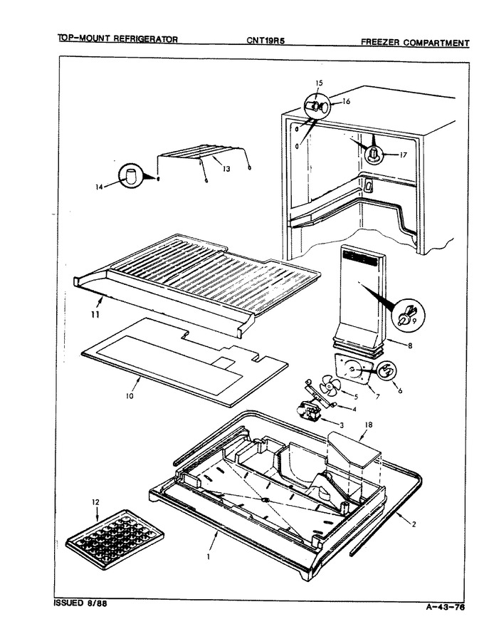 Diagram for CNT19R5A (BOM: 8A03A)