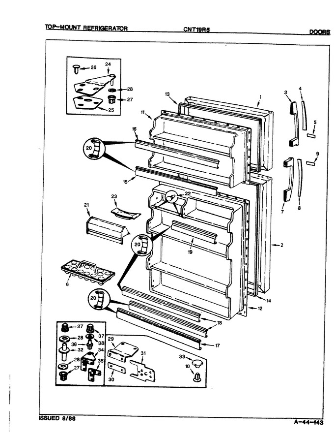 Diagram for CNT19R5A (BOM: 8A03A)