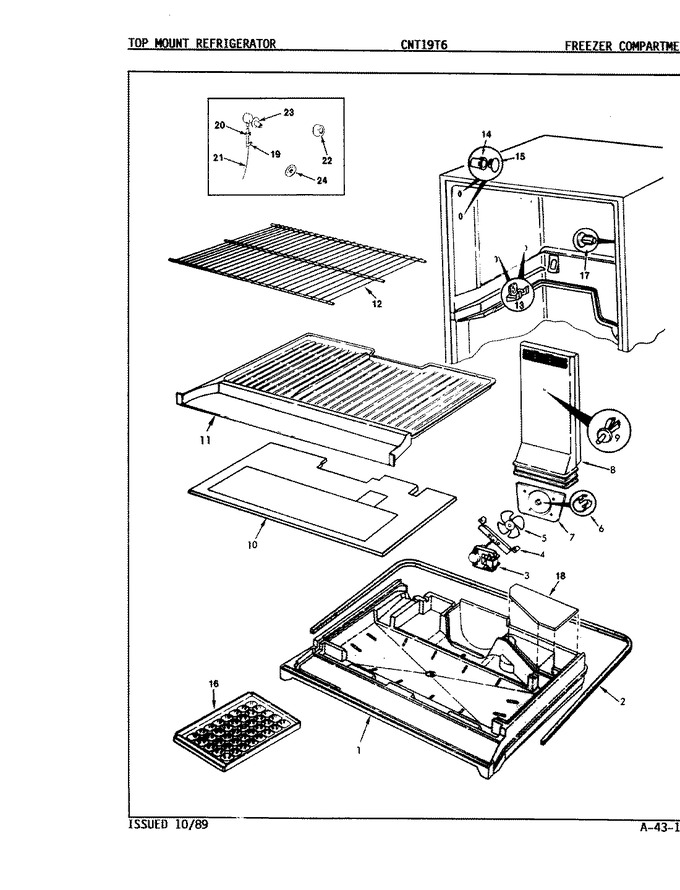 Diagram for CNT19T6A (BOM: 8A16A)