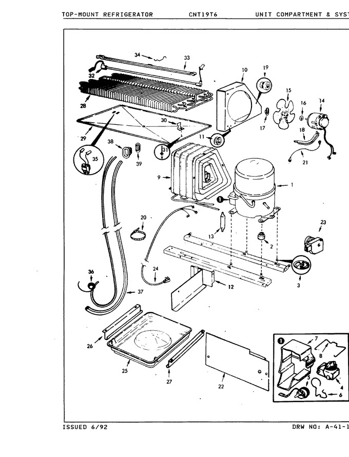 Diagram for CNT19T6A (BOM: 8A16A)
