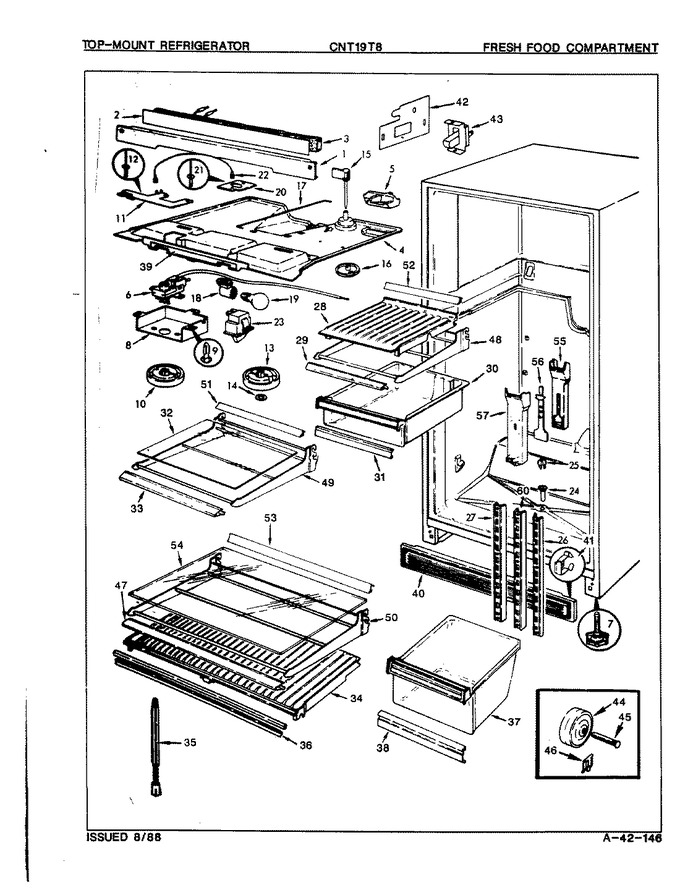 Diagram for CNT19T8A (BOM: 9C51B)