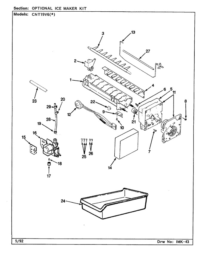 Diagram for CNT19V6A (BOM: CC51A)