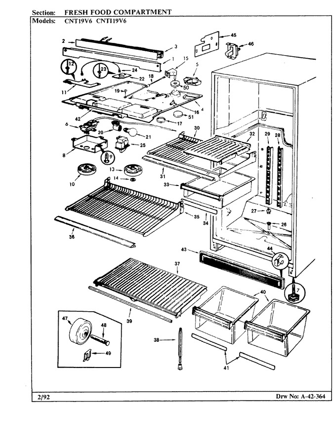 Diagram for CNT19V6A (BOM: BC51A)