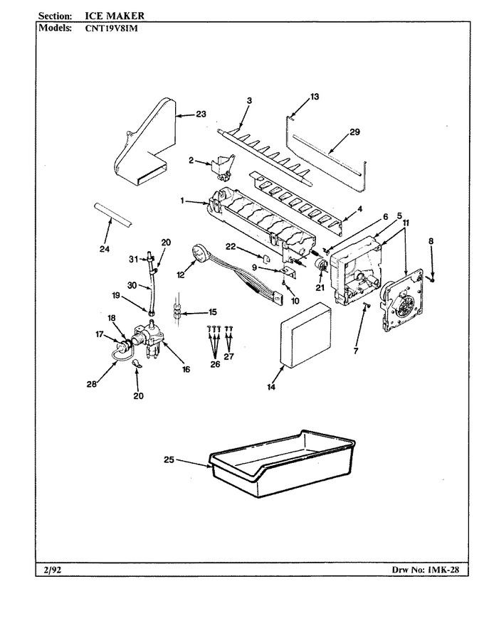 Diagram for CNT19V8IM (BOM: CC55A)