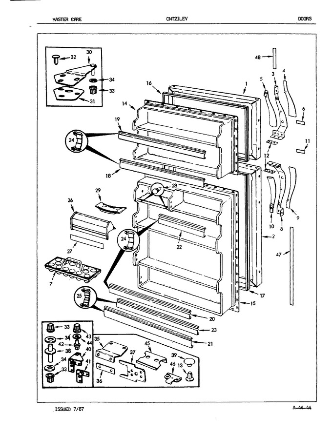 Diagram for CNT21LEVH (BOM: 5A46A)