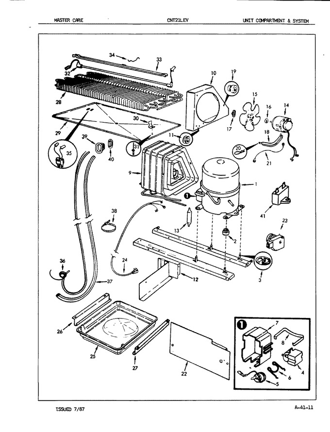 Diagram for CNT21LEV (BOM: 5A46A)