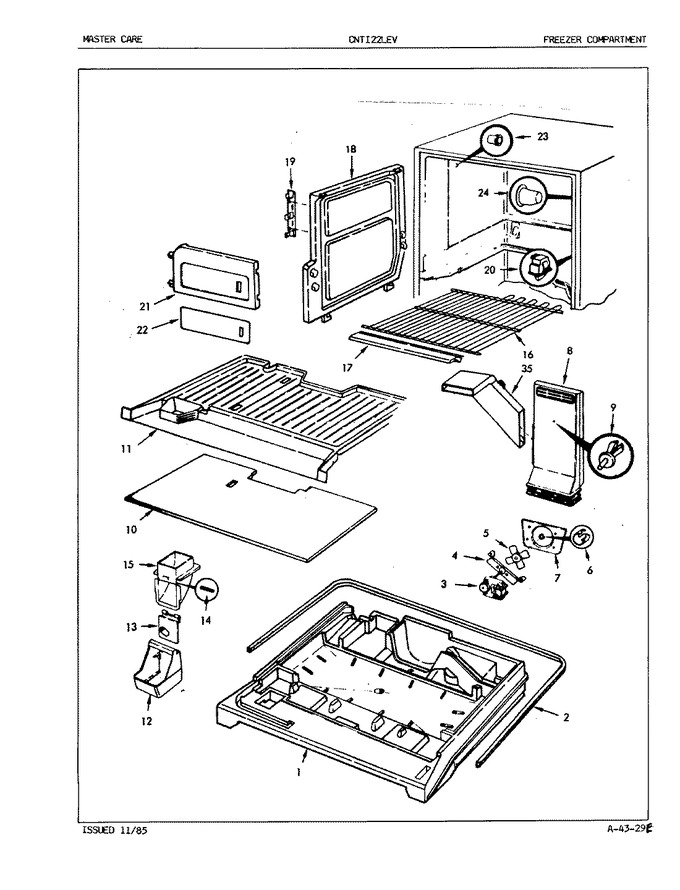 Diagram for CNTI22LEVA (BOM: 5B61A)