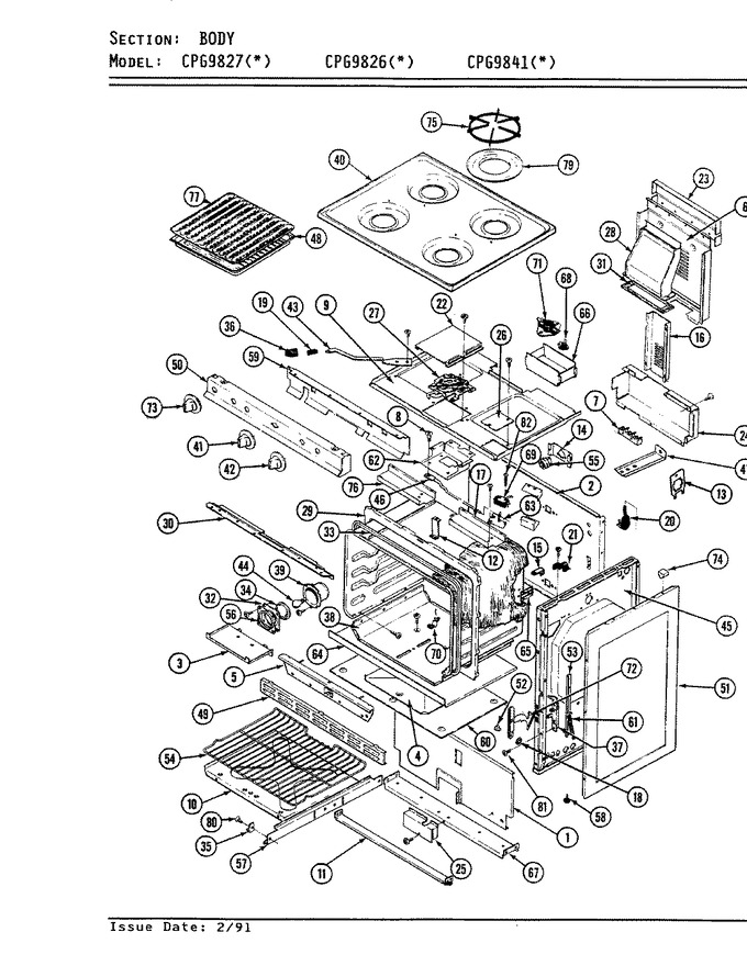 Diagram for CPG9841W579A