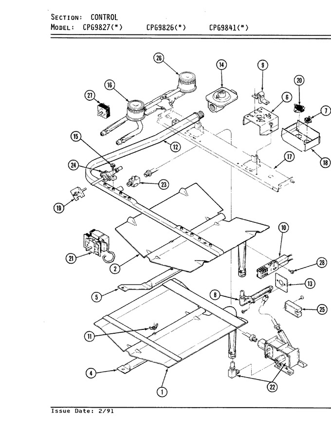 Diagram for CPG9841W579A